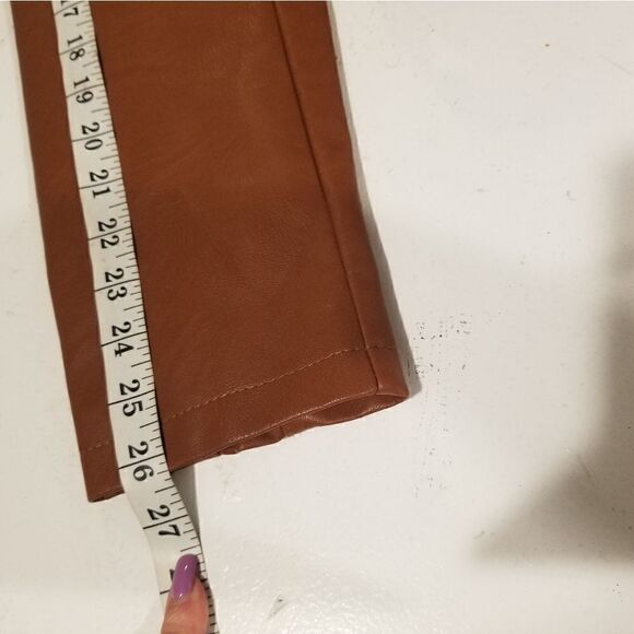 Levi’s Faux Moto Leather Jacket new with tags from Nordstrom XL Camel brown - Picture 4 of 13